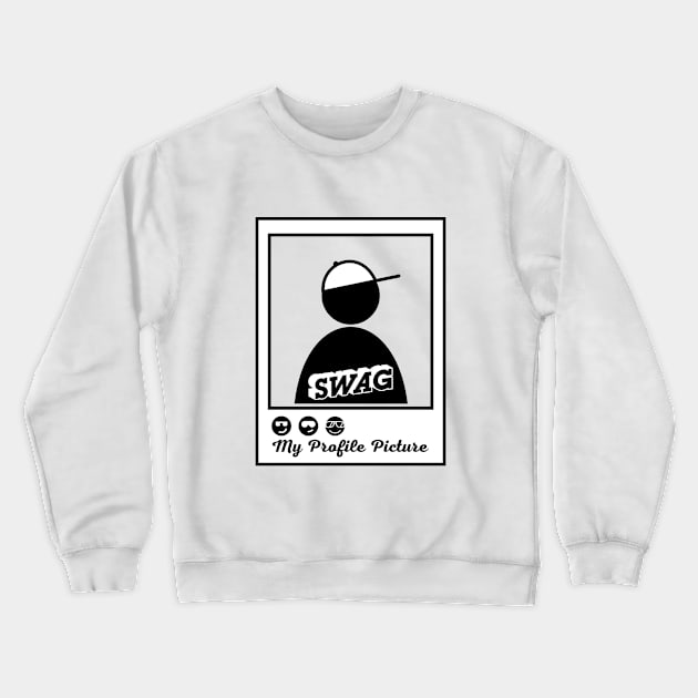 My Profile Picture Crewneck Sweatshirt by Introvert Home 